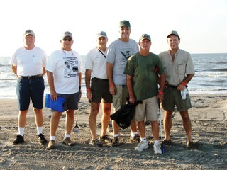 Elmers Island Cleanup 09 EASL group